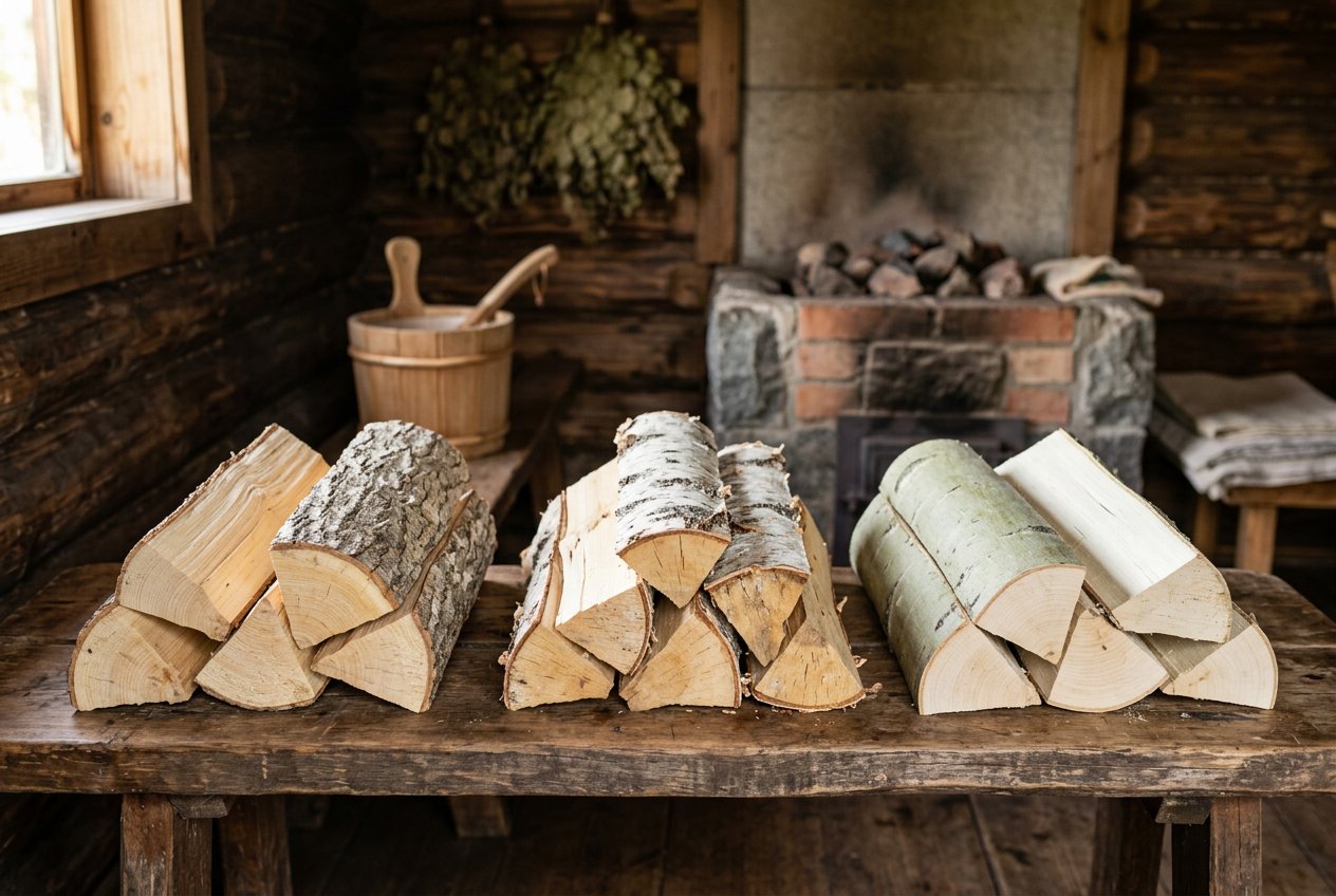 Какие дрова выбрать для русской бани в Марфине